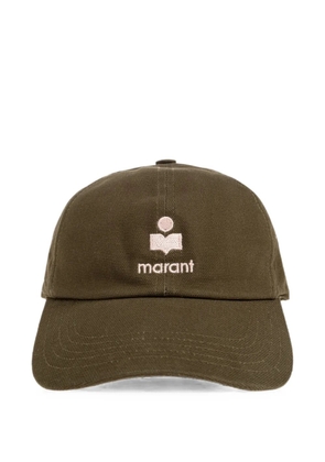 ISABEL MARANT Tomas logo-embroidered baseball cap - Green