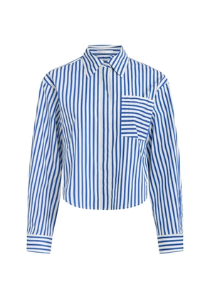 Marie Oliver Kirven striped shirt - Blue