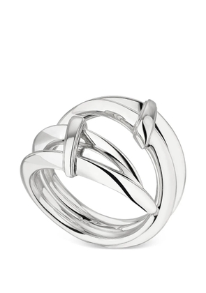Shaun Leane Sabre Deco Twist ring - Silver