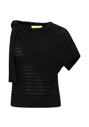 Hellessy Dove knot-detail sweater - Black