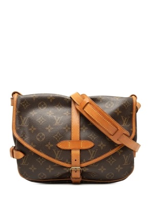 Louis Vuitton Pre-Owned 1992 Monogram Saumur 30 crossbody bag - Brown