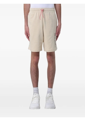 Ea7 Emporio Armani logo-print drawstring shorts - Neutrals