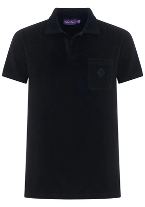 Ralph Lauren Purple Label short-sleeve polo shirt - Black