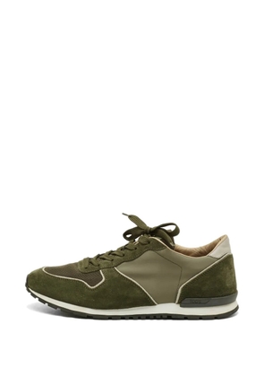 Tod's Vintage mesh suede sneakers - Green