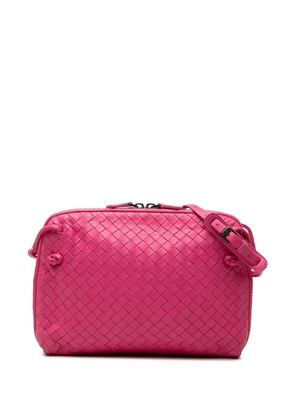 Bottega Veneta Pre-Owned 2012-2026 Nappa Intrecciato Nodini crossbody bag - Pink