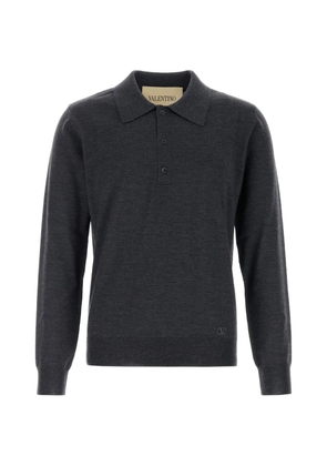 Valentino Garavani VLogo Signature polo shirt - Grey