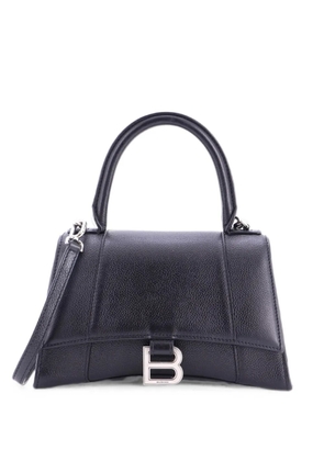 Balenciaga Pre-Owned Hourglass Top Handle Bag Leather Small satchel - Black