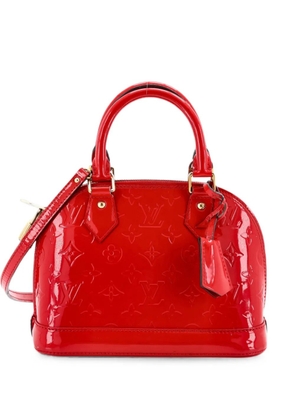 Louis Vuitton Pre-Owned Alma Handbag Monogram Vernis BB shoulder bag - Red