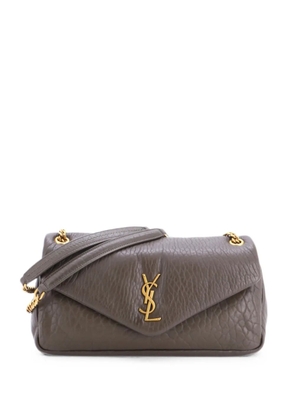 Saint Laurent Pre-Owned Calypso Flap Bag Leather Medium crossbody bag - Green