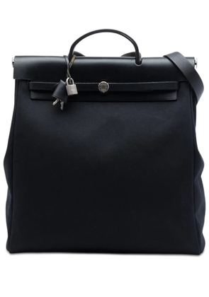 Hermès Pre-Owned 2003 Toile Herbag GM satchel - Black