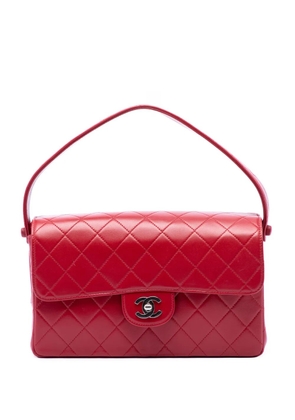 CHANEL Pre-Owned 1994-1996 Medium Quilted Lambskin Top Handle Bag handbag - Red