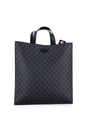 Gucci Pre-Owned Convertible Soft Open GG Coated Canvas Tall tote bag - Black