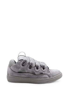 Lanvin Curb leather sneakers - Grey
