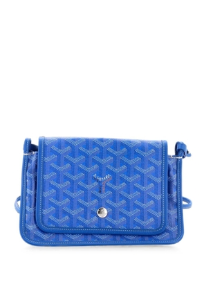 Goyard Pre-Owned Plumet Clutch Wallet Coated Canvas crossbody bag - Blue