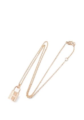 Hermès Pre-Owned 2010s Amulet Cadena diamond necklace - Pink