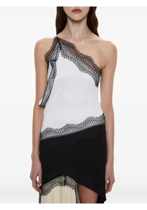 Christopher Esber Keira lace-trim maxi dress - Black