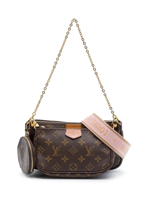 Louis Vuitton Pre-Owned 2020 Monogram Multi Pochette Accessoires satchel - Brown