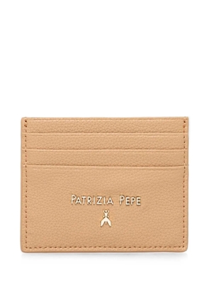 Patrizia Pepe logo cardholder wallet - Neutrals