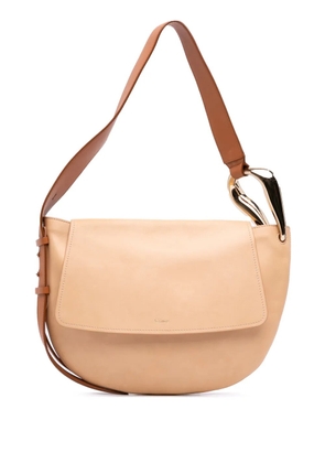 Chloé Pre-Owned 2021 Leather Kiss hobo bag - Neutrals