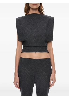 Christopher Esber Banyan blouse - Grey