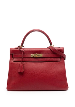 Hermès Pre-Owned 2010 Clemence Kelly II Retourne 32 satchel - Red
