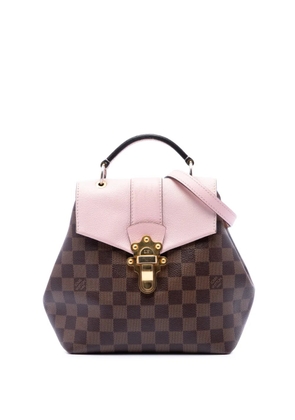Louis Vuitton Pre-Owned 2018 Damier Ebene Clapton backpack - Brown