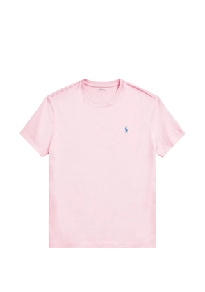 Polo Ralph Lauren embroidered-logo T-shirt - Pink