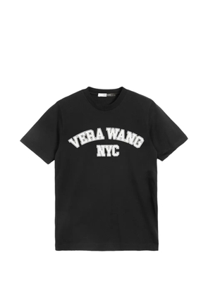 Vera Wang College short-sleeve cotton T-shirt - Black