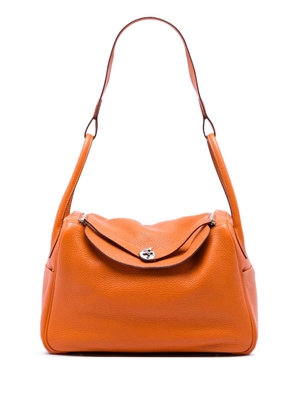 Hermès Pre-Owned 2013 Clemence Lindy 34 satchel - Orange