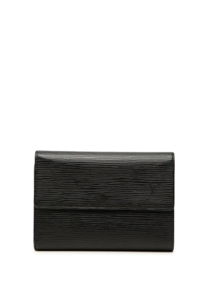 Louis Vuitton Pre-Owned 2005 Epi Trifold Wallet long wallets - Black