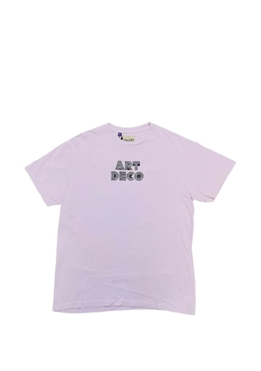 GALLERY DEPT. Art Deco logo-print T-shirt - Purple
