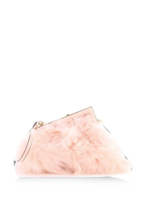 Fendi Pre-Owned First Bag Fur Small shoulder bag - Pink