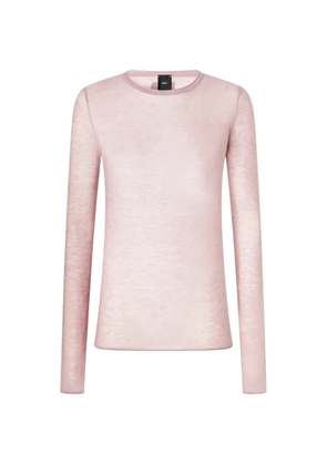 PINKO sequin-embellished long-sleeve top