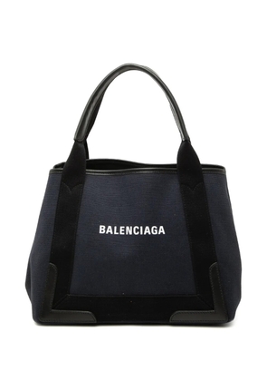 Balenciaga Pre-Owned 2006 Canvas Navy Cabas S tote bag - Blue