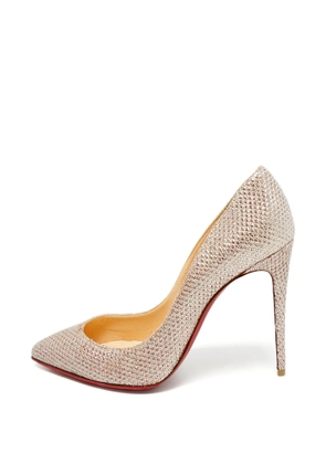 Christian Louboutin Pre-Owned Decollete heeled pumps - Gold