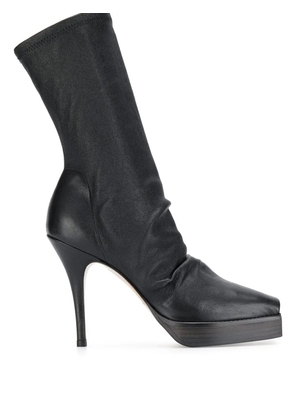 Rick Owens high heeled boots - Black