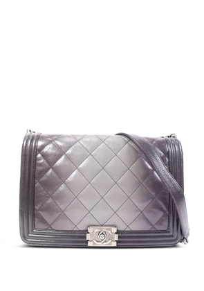 CHANEL Pre-Owned Boy 30 chain-strap shoulder bag - Grey