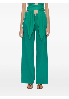 Christopher Esber Quartz relaxed-fit jeans - Green