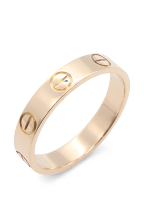 Cartier 2010s Love screw-motif ring - Pink