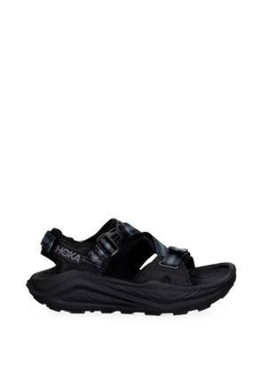 HOKA Infini Hike TC touch-strap buckle-fastening sandals - Black