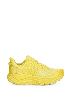 HOKA Challenger 8 logo-print mesh sneakers - Yellow