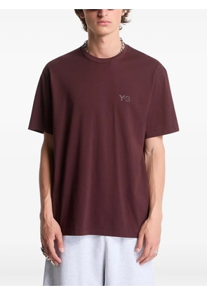 Y-3 logo-print T-shirt - Red