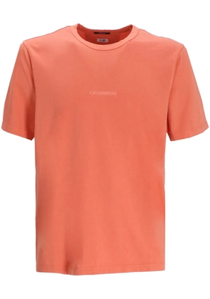C.P. Company logo-print cotton T-shirt - Pink