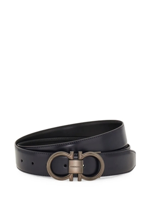 Ferragamo reversible and adjustable Gancini belt - Blue