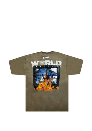 Travis Scott Cactus Jack graphic-print T-shirt - Green