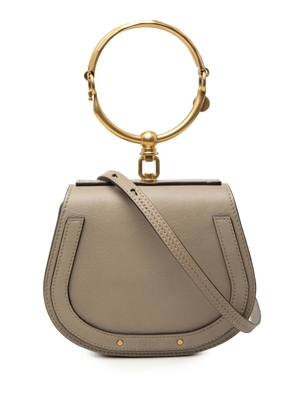 Chloé Pre-Owned 2017 Small Leather Nile Bracelet satchel - Brown