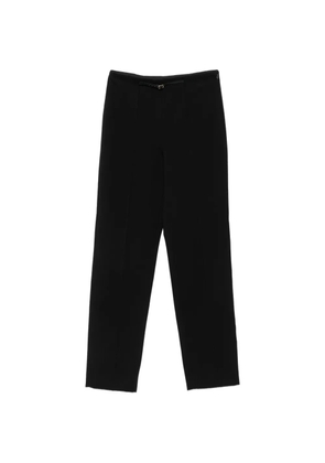 SANDRO zip-fastening belted trousers - Black