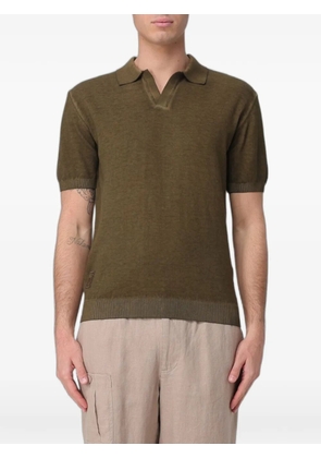 Blauer Esmond fine-knit polo shirt - Green