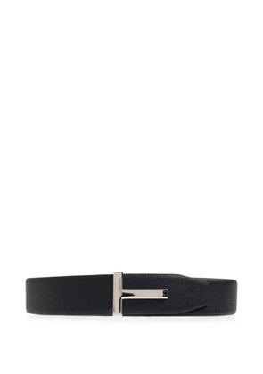 TOM FORD reversible T-buckle belt - Blue