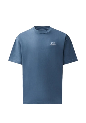 C.P. Company logo-print T-shirt - Blue
